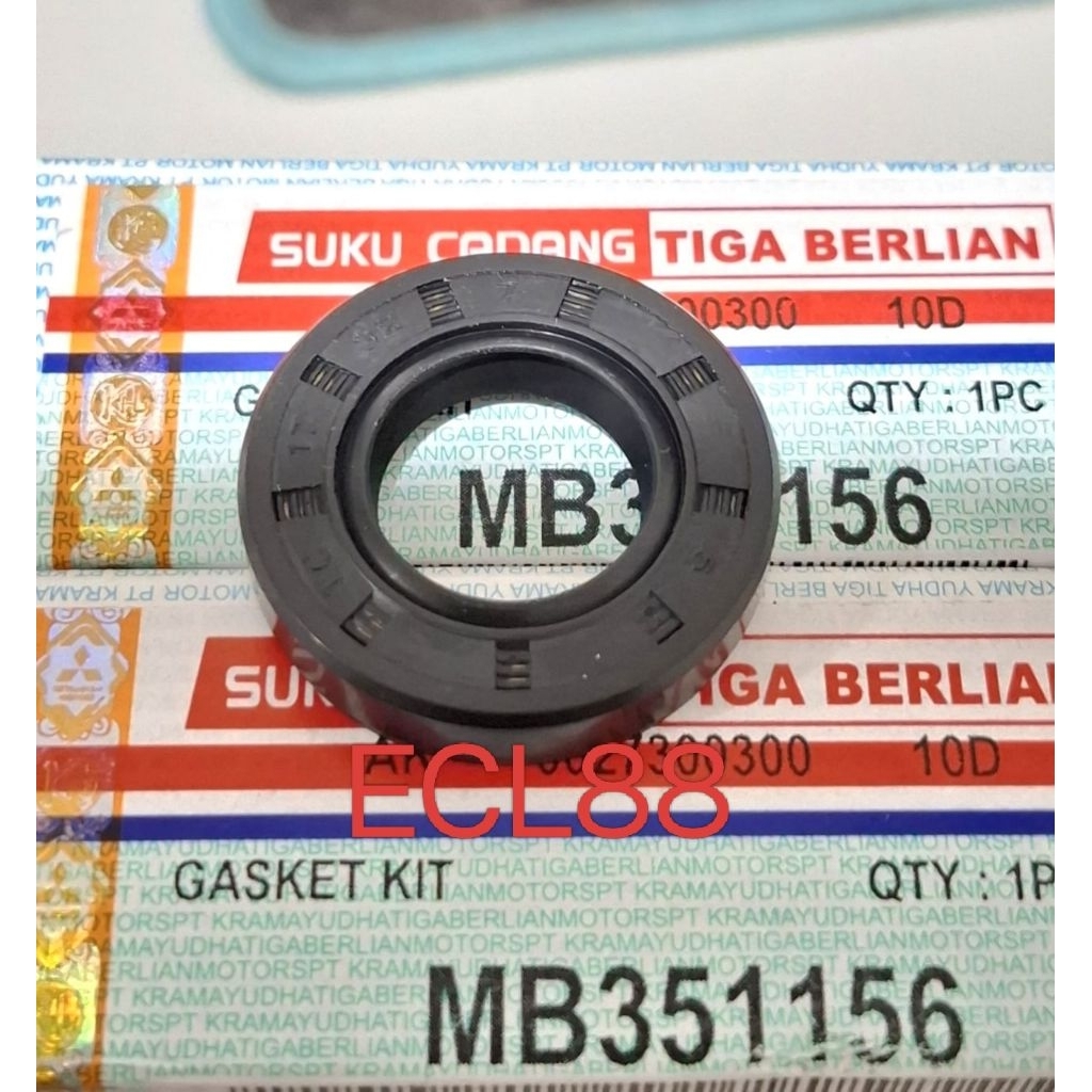 OIL SEAL POMPA POMPA POWER STEERING L300 L039 DIESEL LANCER 89-90 EVO 4