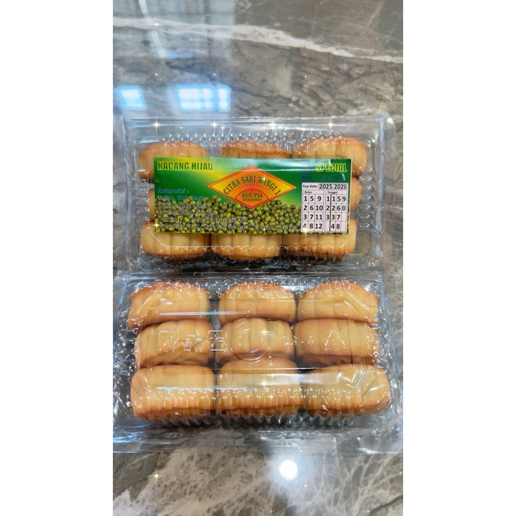 Kue Pia/ Pia Citra sari wangi/Pia kacang hijau/Pia rontok/Pia kacang merah