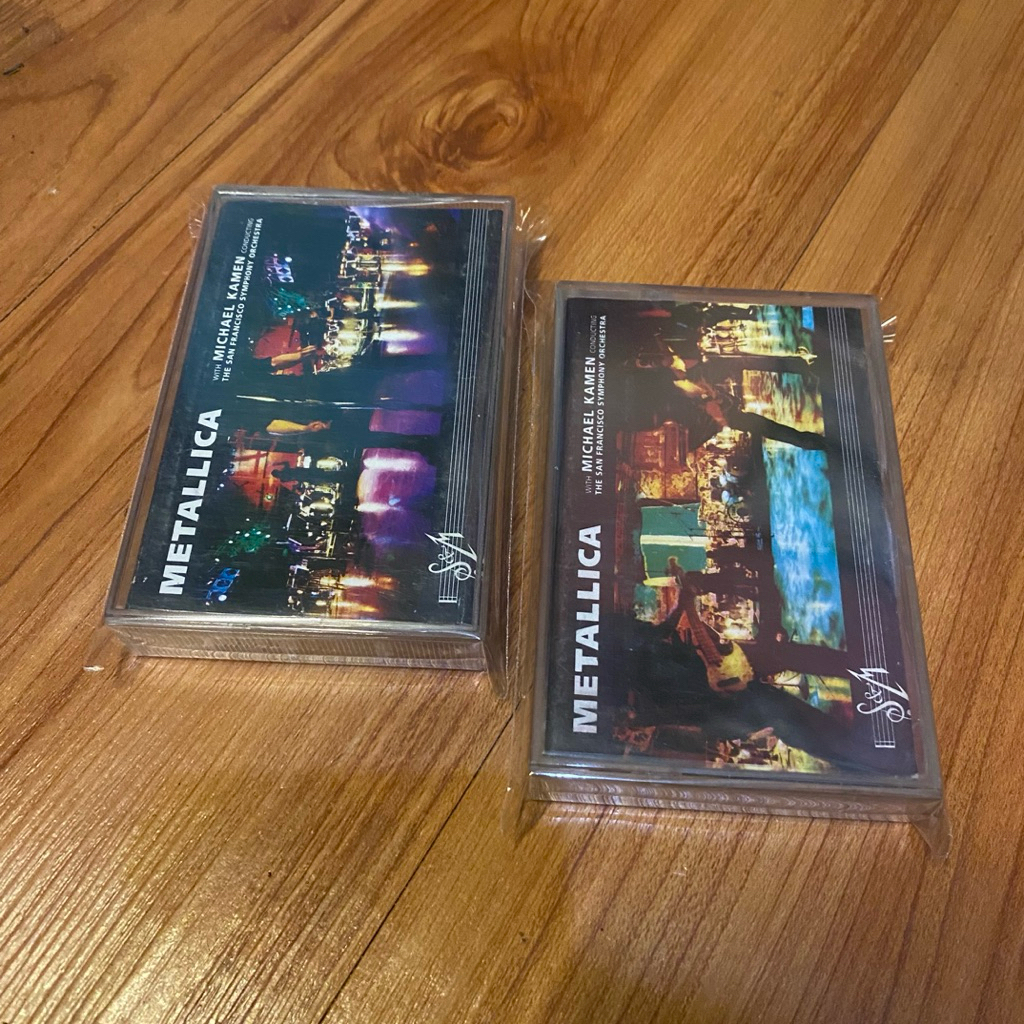 kaset metallica - S&M ( double kaset )