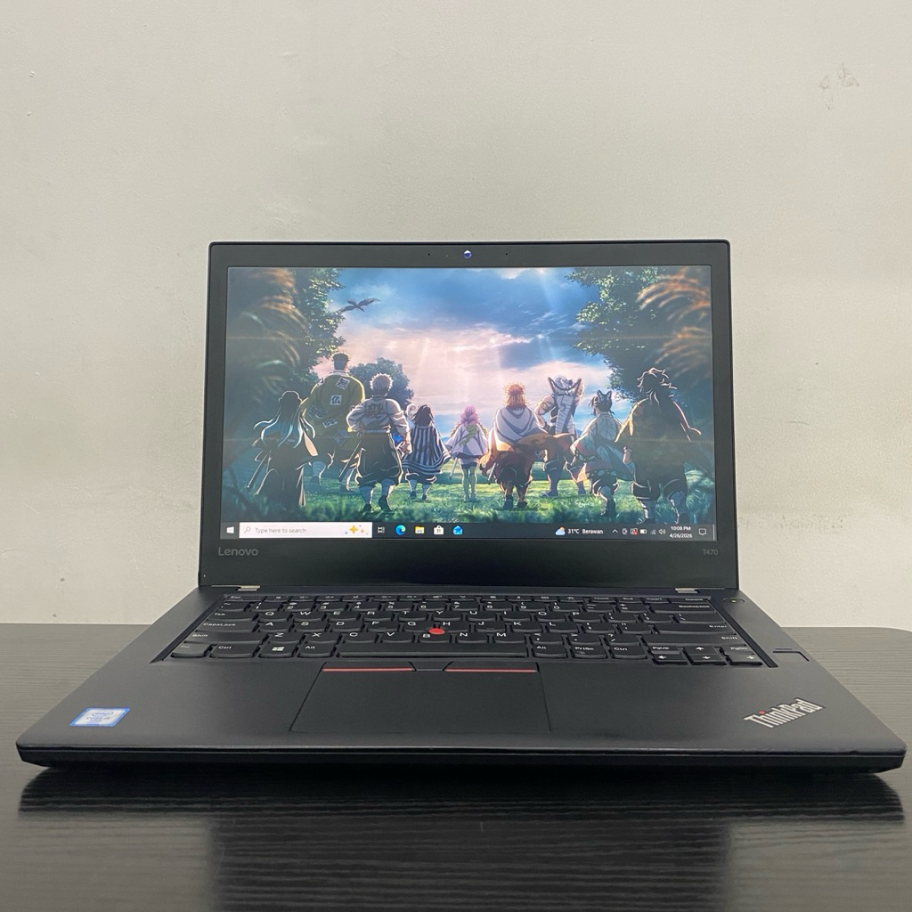 Lenovo Thinkpad T470 | Intel Core I5 - 6300U | Ram 8/256GB | Intel hd graphics