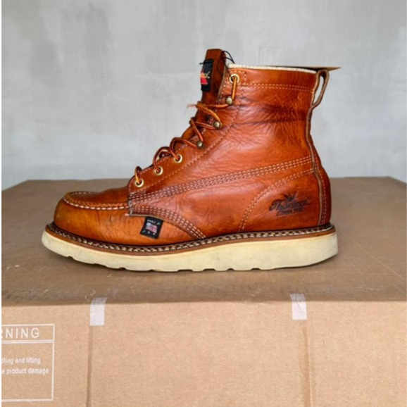 Thorogood 6 Inch Moc Toe Boot Size 7.5D Code C