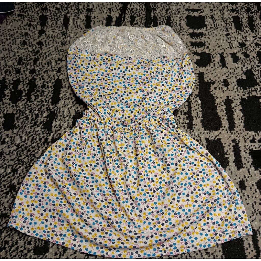 Dress Bunga Tali Satu