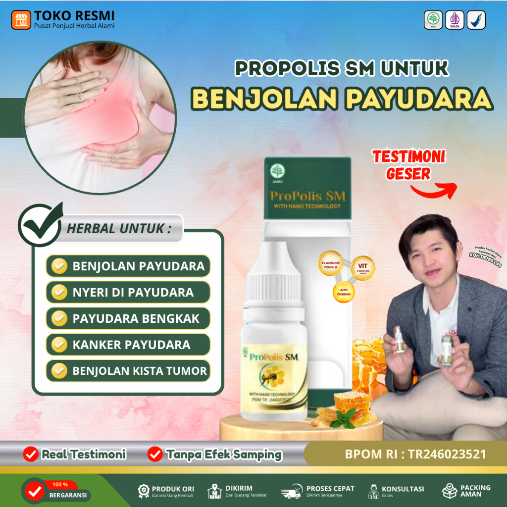 Obat Benjolan di Payudara, Obat Sakit Payudara, Payudara Bengkak, Abses Payudara, Payudara Besar Seb