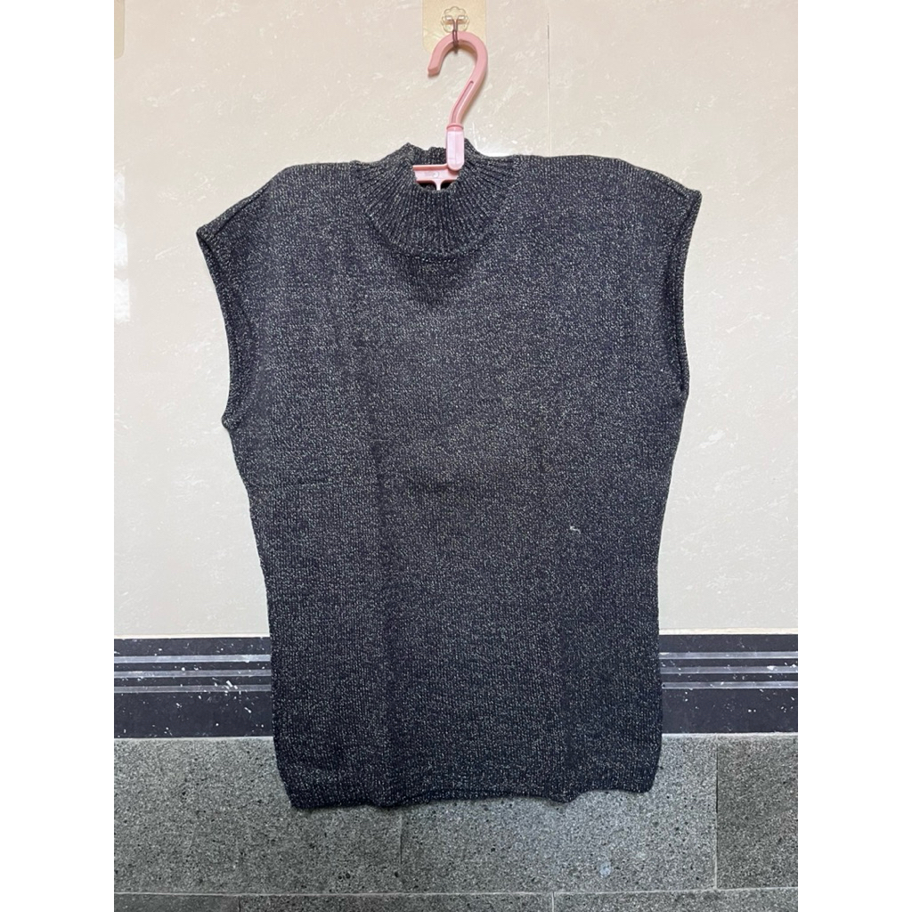 preloved baju rajut lengan pendek tebal halus