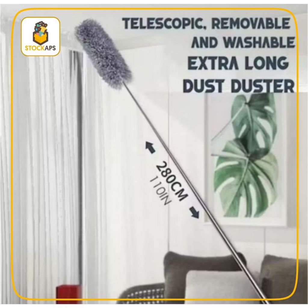 Kemoceng teleskopic / Kemoceng telescopic / Kemoceng Panjang / kemoceng lipat / kemoceng portable