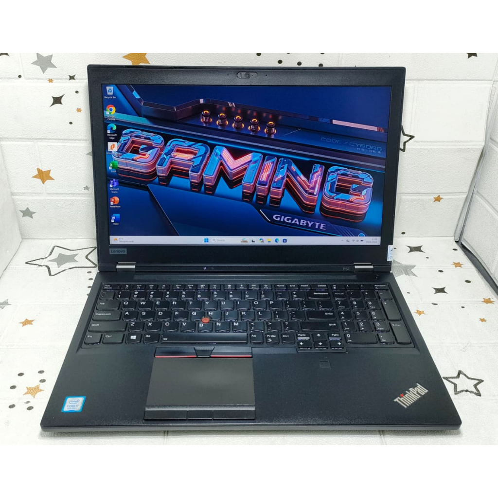 LAPTOP LENOVO THINKPAD P52 (Core i7 Gen 8 // SSD 512GB) QUANDRO