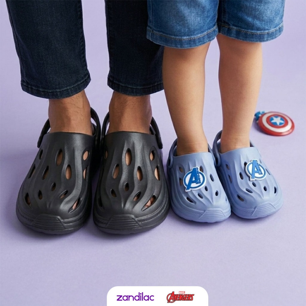 ZANDILAC - SANDAL COUPLE AYAH DAN ANAK AVANGERS