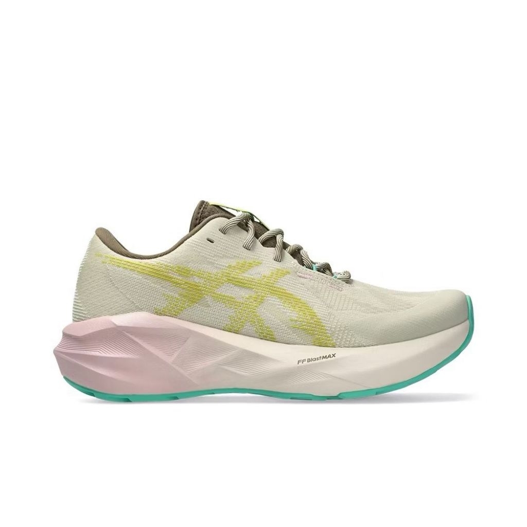 Sepatu Lari Wanita Original 100% Asics Women Novablast 5 TR Standard Nature Bathing