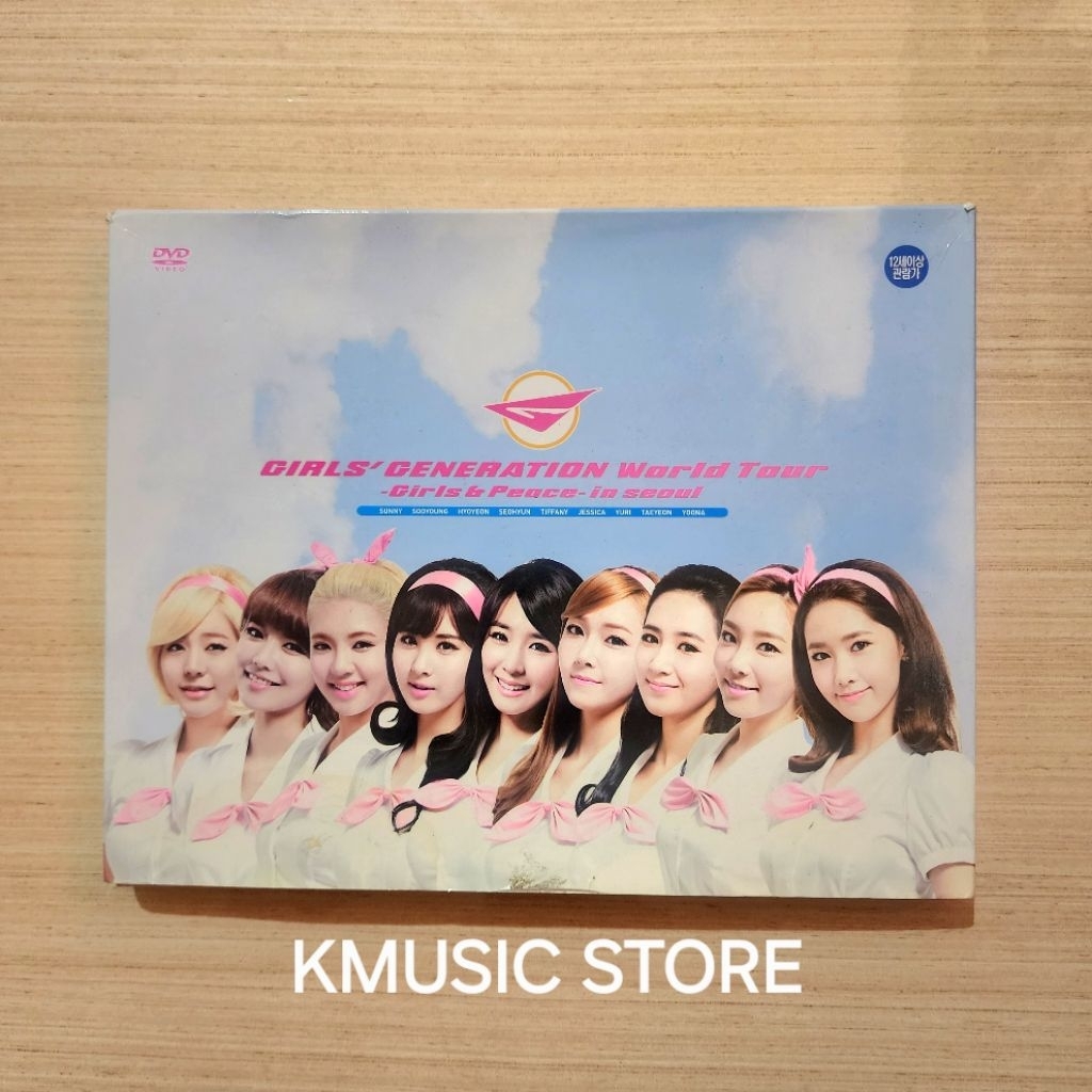 GIRLS GENERATION / SNSD ALBUM Girls and Peace Tour DVD