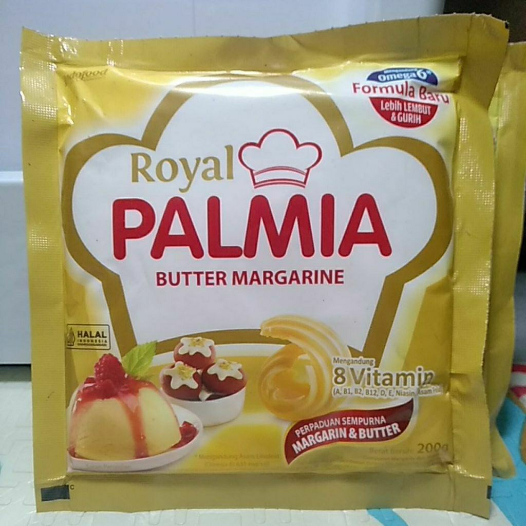 Royal Palmia Butter Margarine 200 gram