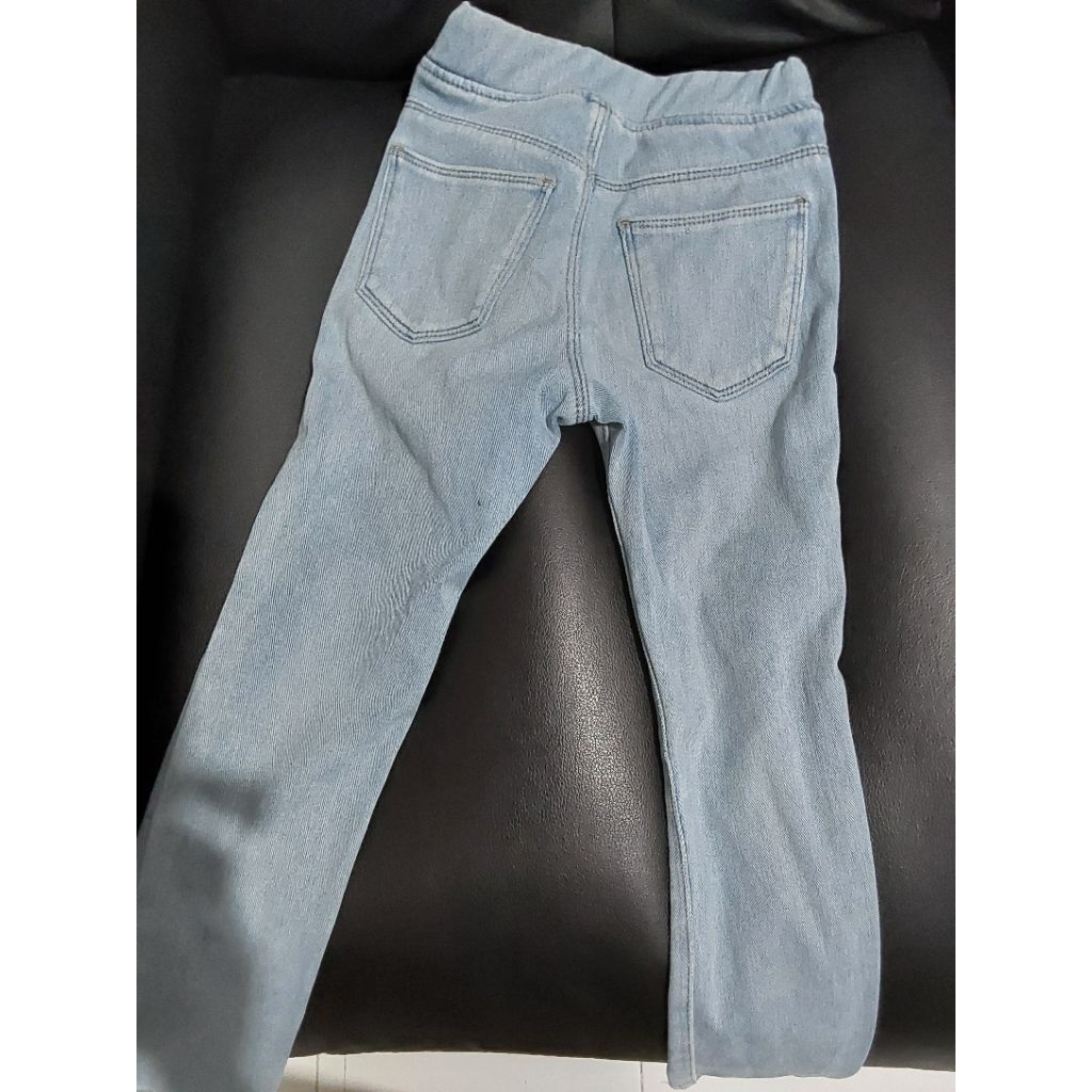 uniqlo jeans anak blue preloved