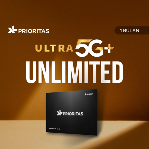 Kartu Perdana Unlimited XL PRIORITAS Ultra 5G+