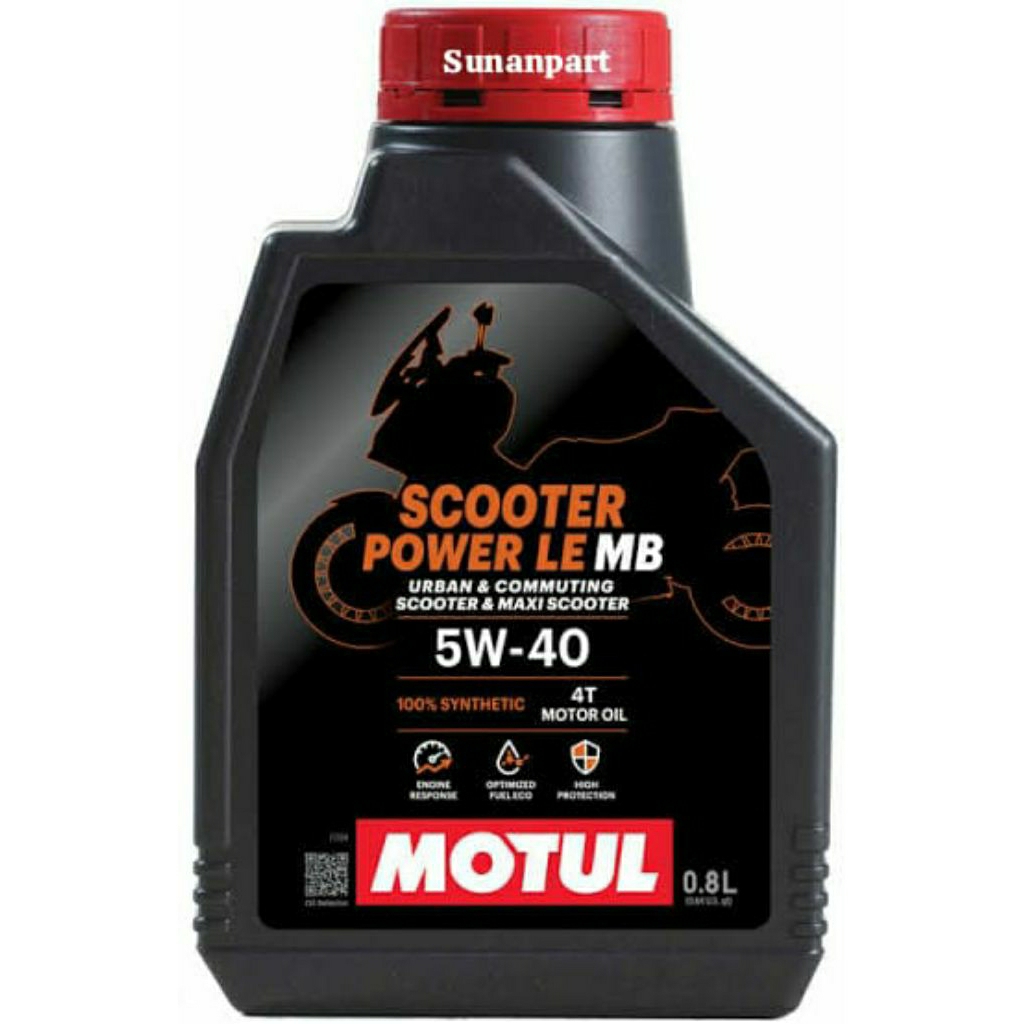 GROSIR OLI MOTUL POWER LE 5W-40 800ML OLI MESIN MOTOR MATIC ORIGINAL
