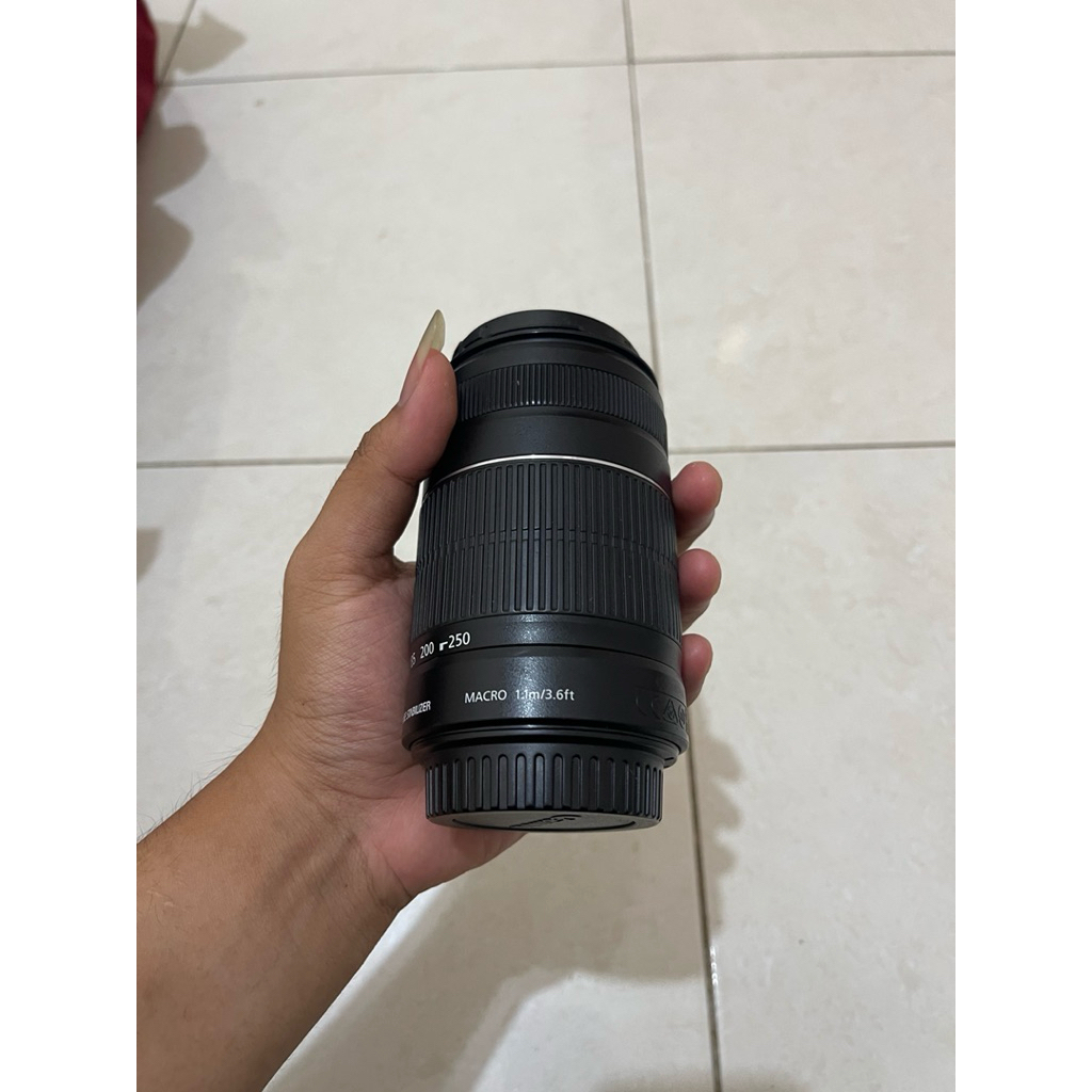 lensa Canon 55-250mm