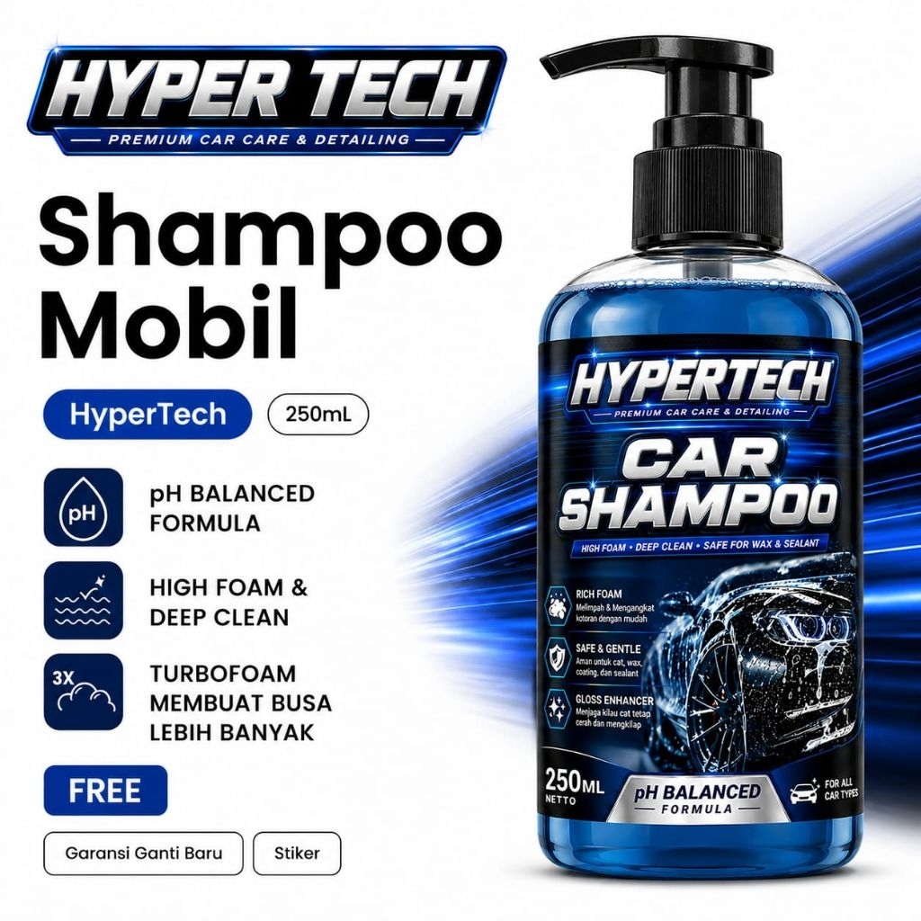 SHAMPOO CUCI MOTOR & MOBIL PH BALANCE 7 - RACEWASH
