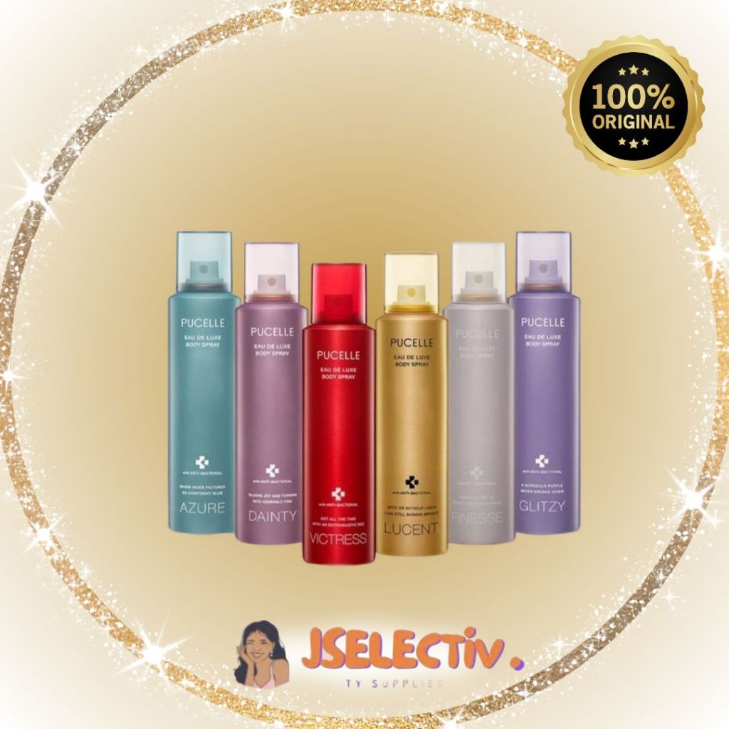 PUCELLE DEODORANT BODY SPRAY - Untuk Wanita // JSELECTIV X JHON KOSMETIK // PARFUM CEWEK PUSEL PUCEL