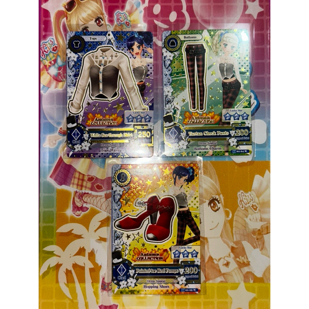 (Normal) Kartu Aikatsu Official Aoi Kiriya Yurika Todo Autumn Collection Set