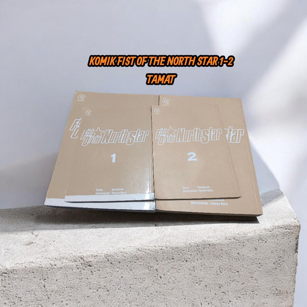 KOMIK FIST OF THE NORTH STAR 1-2 TAMAT