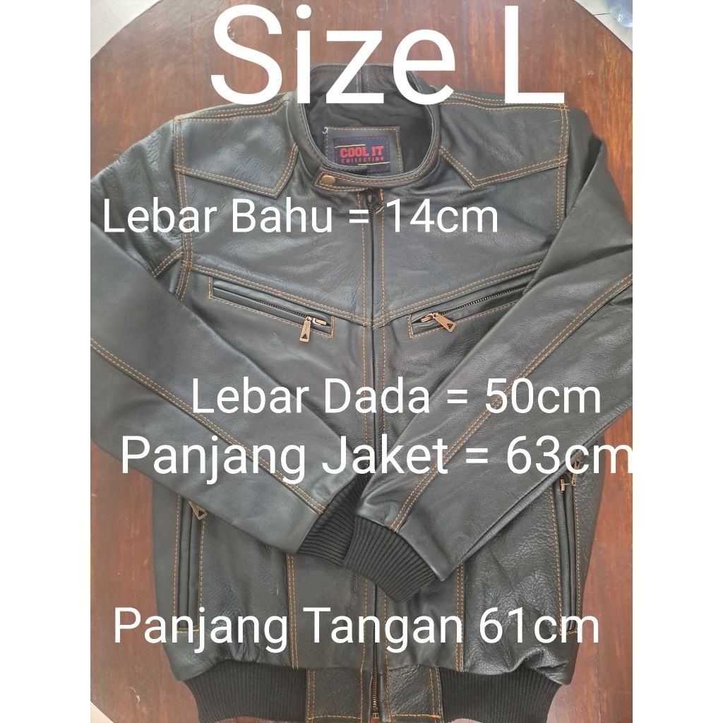 Jaket Kulit Pria Bahan Kulit Sapi Antigores Bandung-Sapi Tebal | Jaket Kulit-Jaket Kulit Pria-Jaket 