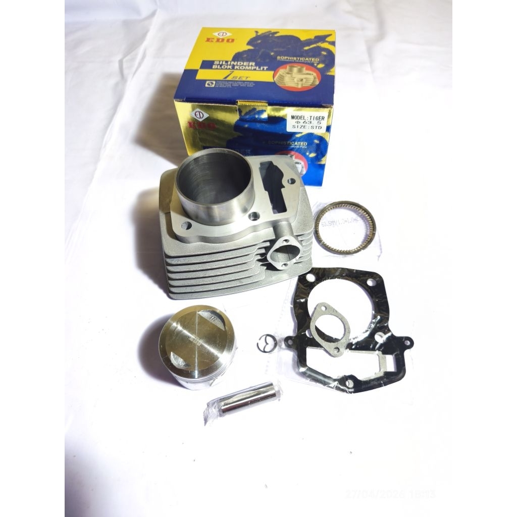 Blok Piston Seher Tiger Standar Impor EDO Set Isi