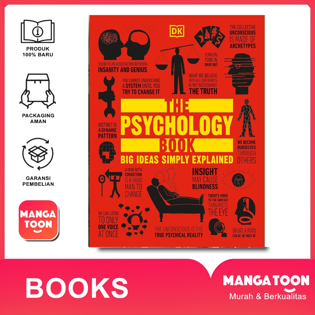 The Psychology Book: Big Ideas Simply Explained (DK Big Ideas)