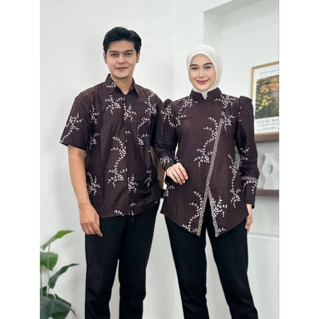 Batik Couple | Batik Couple Modern | Baju Batik Couple | Batik Tunik Couple | Batik | Seragam Batik 