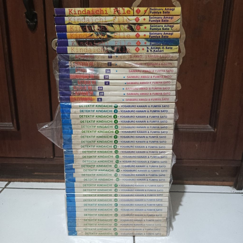 Komik Detektif Kindaichi 41 Buku (Detektif Kindaichi Set Tamat, Kindaichi Case Tamat, Kindaichi File