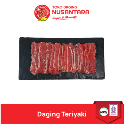 Daging Teriyaki Premium 500gr - Toko Daging Nusantara