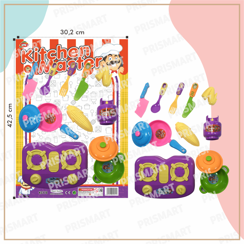 [PM] KS178 KITCHEN SET ISI TERBANYAK MAINAN PIZZA SET MAINAN DAPUR MAINAN KITCHEN SET BESAR MAINAN M