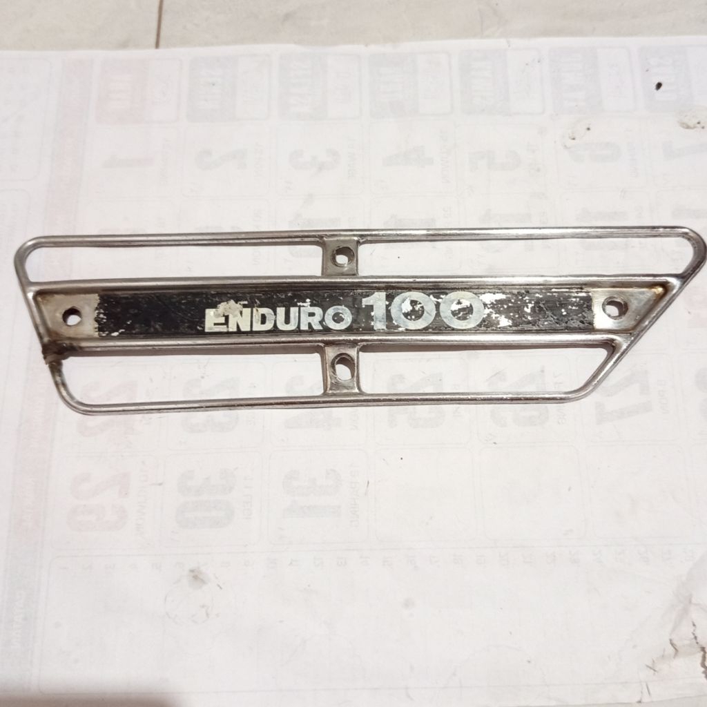 Ram kenalpot Dt100b pelindung kenalpot DT 100 B original