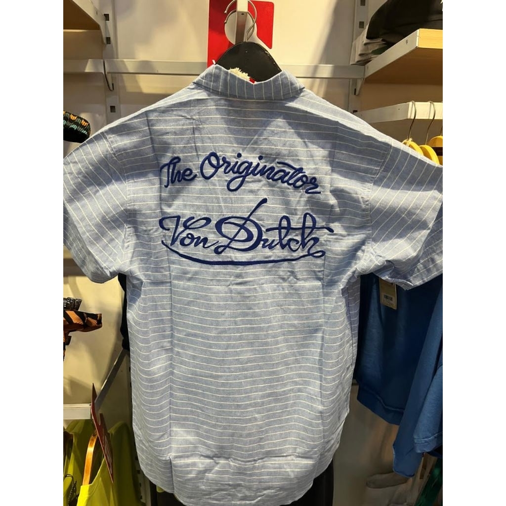 VON DUTCH 1799 WORKSHIRT BLUE