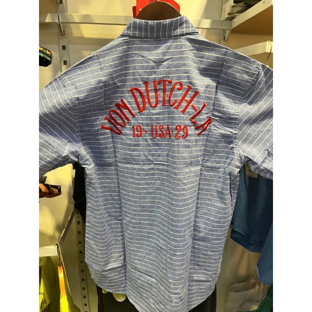 VON DUTCH 1798 WORKSHIRT NAVY BLUE