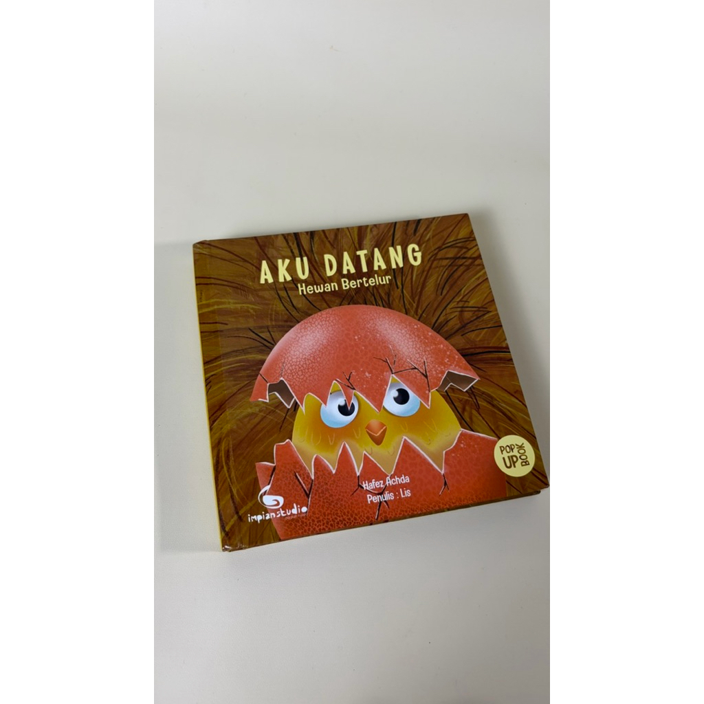 [PRELOVED] POP UP BOOK ANIMAL HEWAN LUCU HEWAN BERTELUR