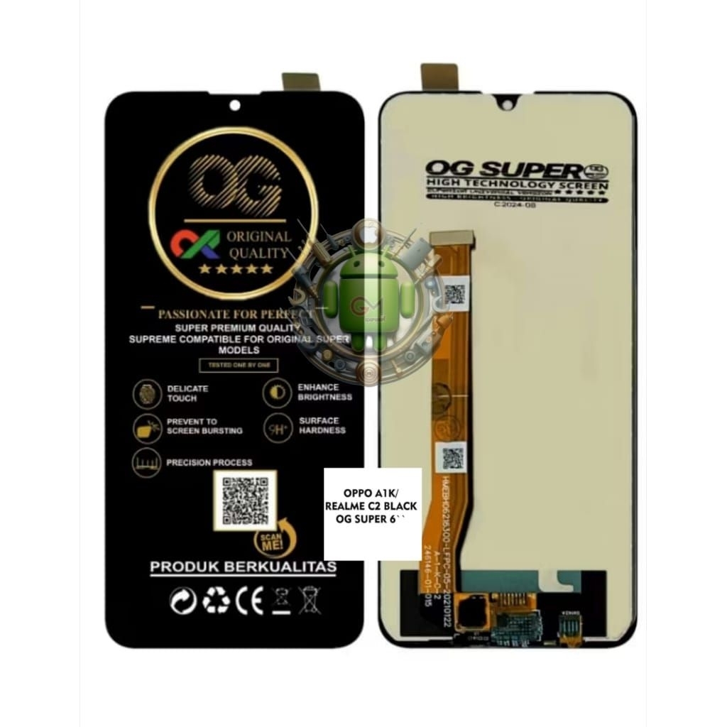 LCD OPPO A1K/LCD TOUCHSCREEN OPPO A1K/REALME C2 FULLSET ORIGINAL