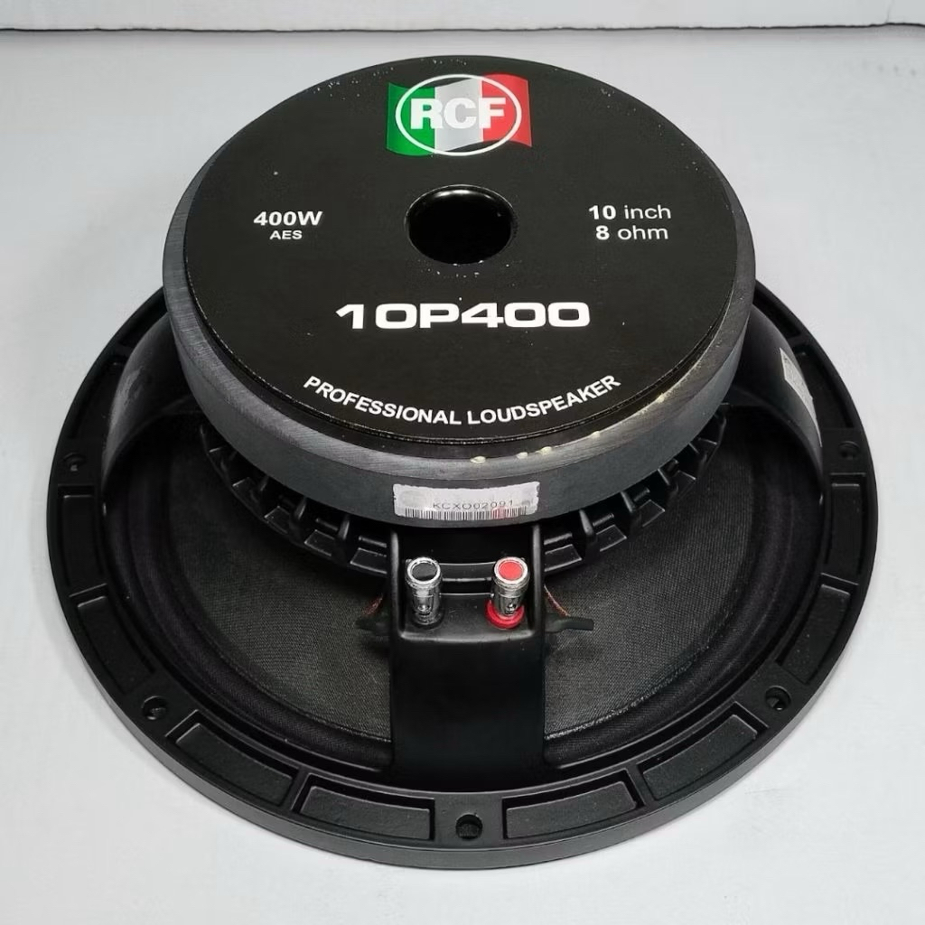 speaker komponen 10 inch RCF 10P400 VC 2.5 inch 400 watt Original woofer Midbass Suara jernih