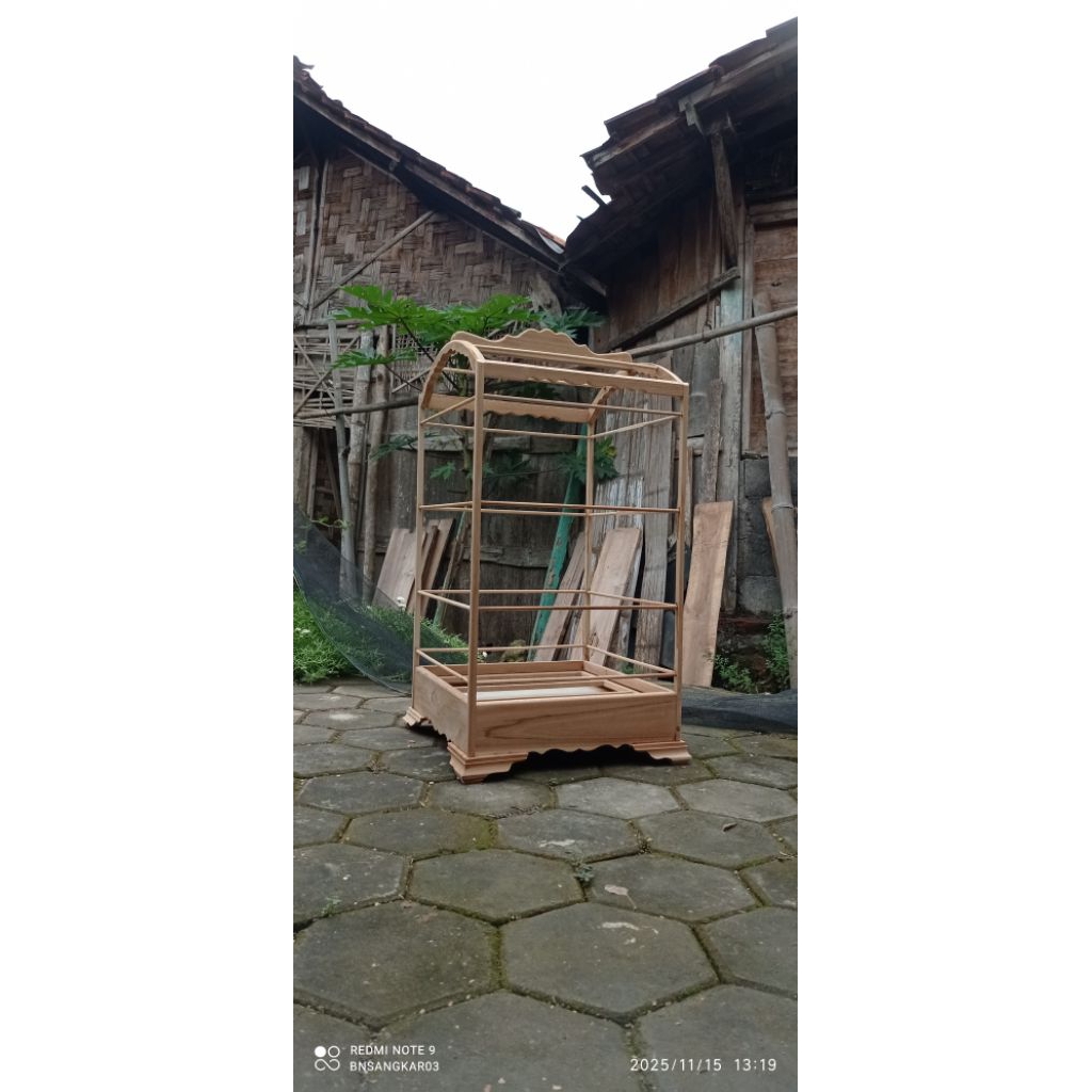 RANGKA AMBRUKAN SANGKAR KOSAN ceper  40X40