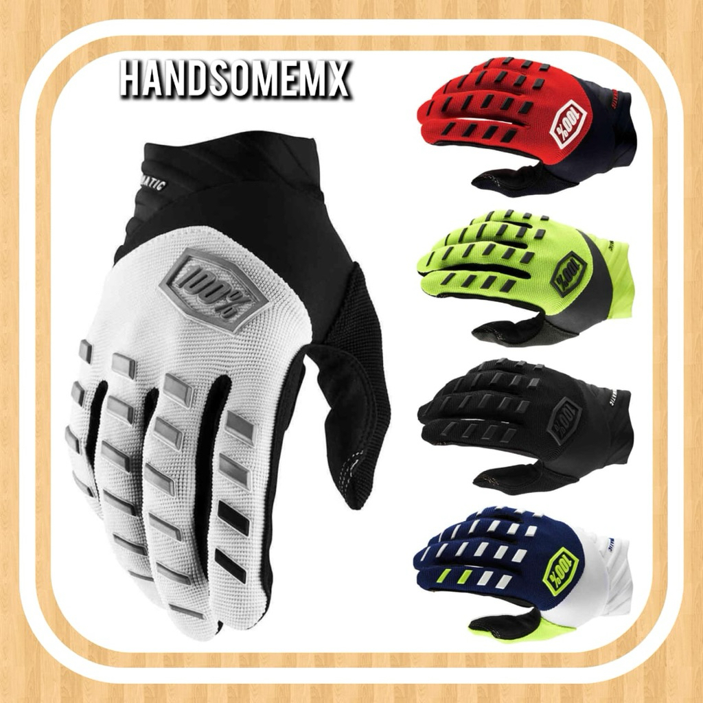 sarung tangan cross 100% airmatic glove 100 percent airmatic motocross glove 100% motocross glove 10