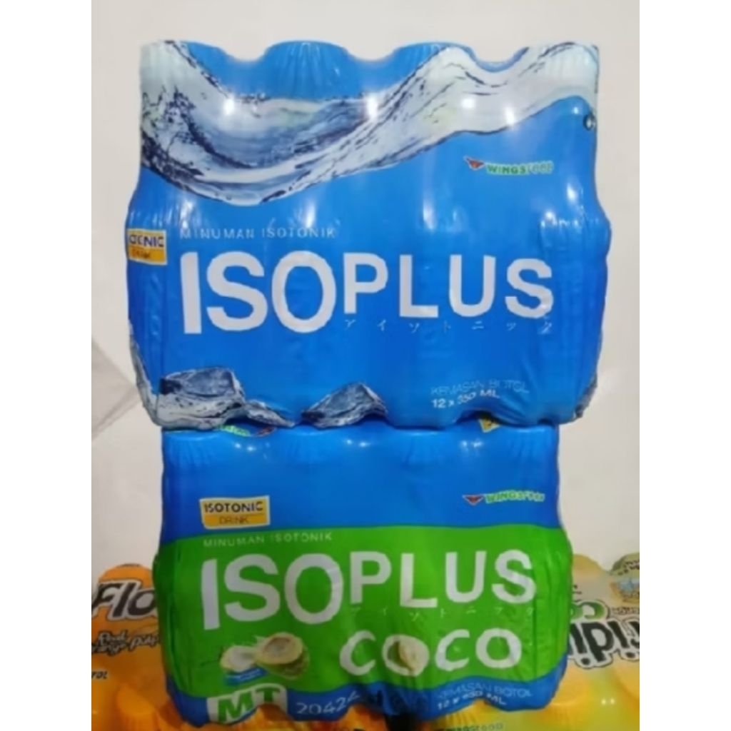 Minuman Isotonik ISOPLUS 12 Botol 350ml - Merehidrasi Tubuh, Menyeimbangkan Ion, Mudah Diserap