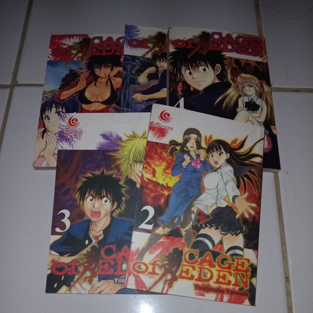 komik cage of eden (cabutan)
