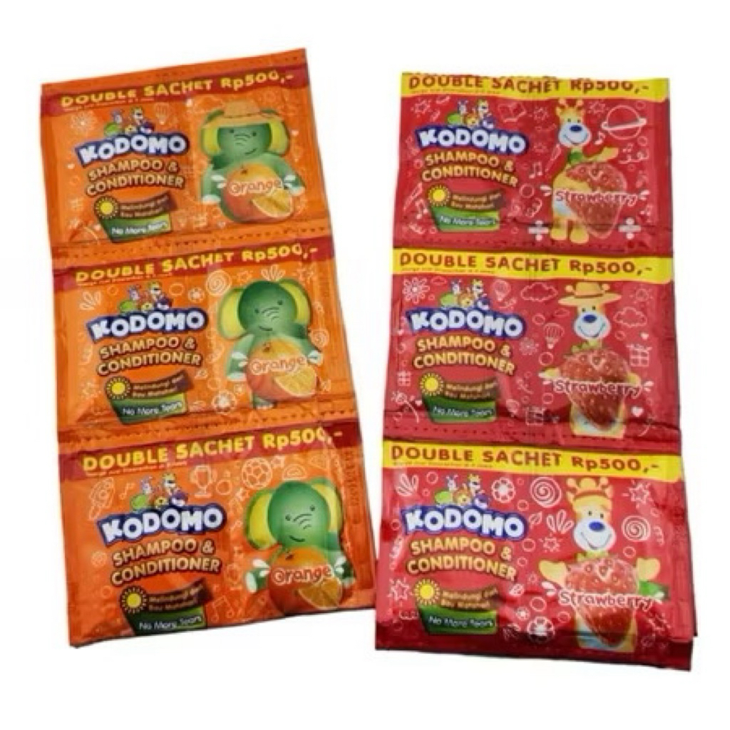 SACHET Kodomo Shampoo & Conditioner 2x5gr