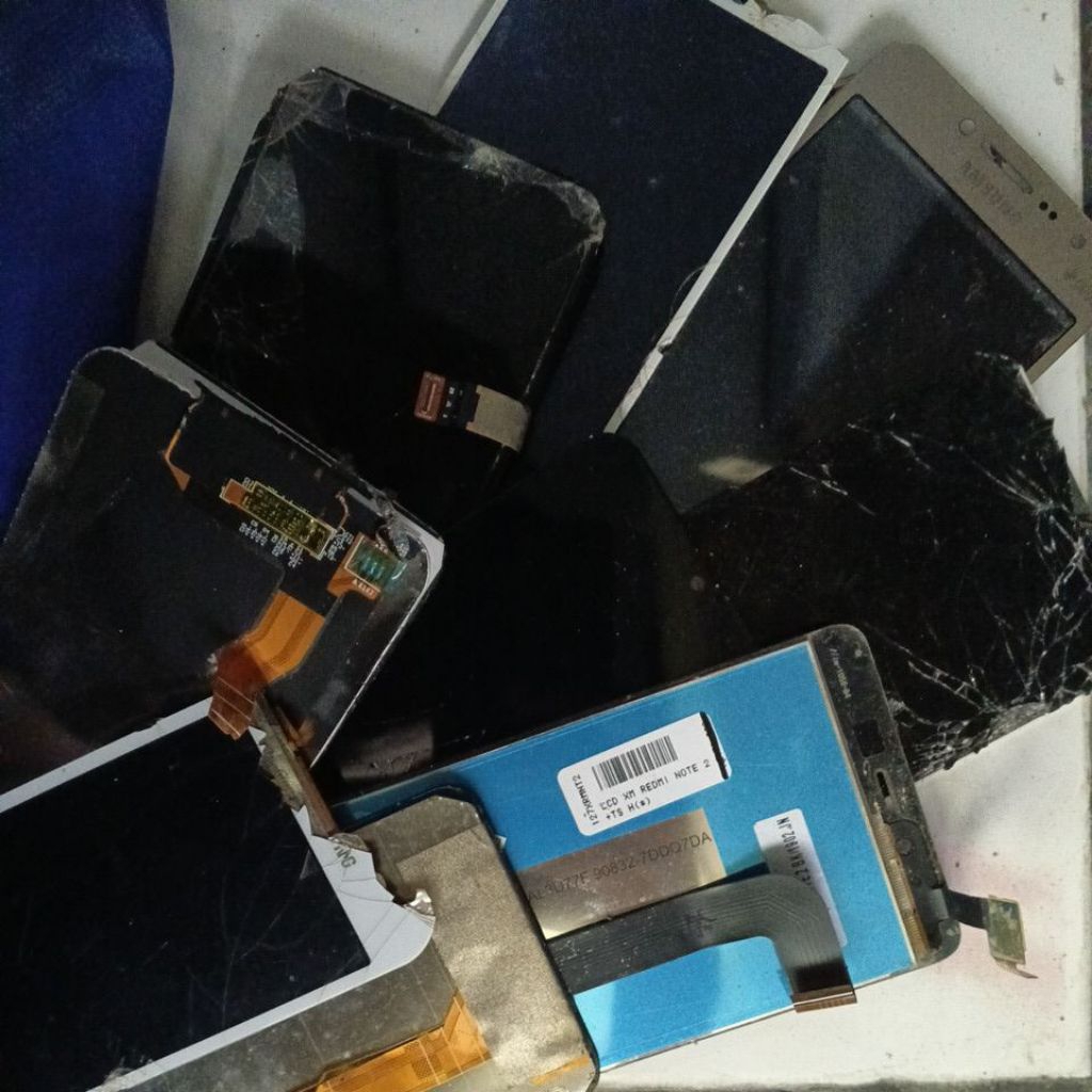 LCD HP Android Rusak