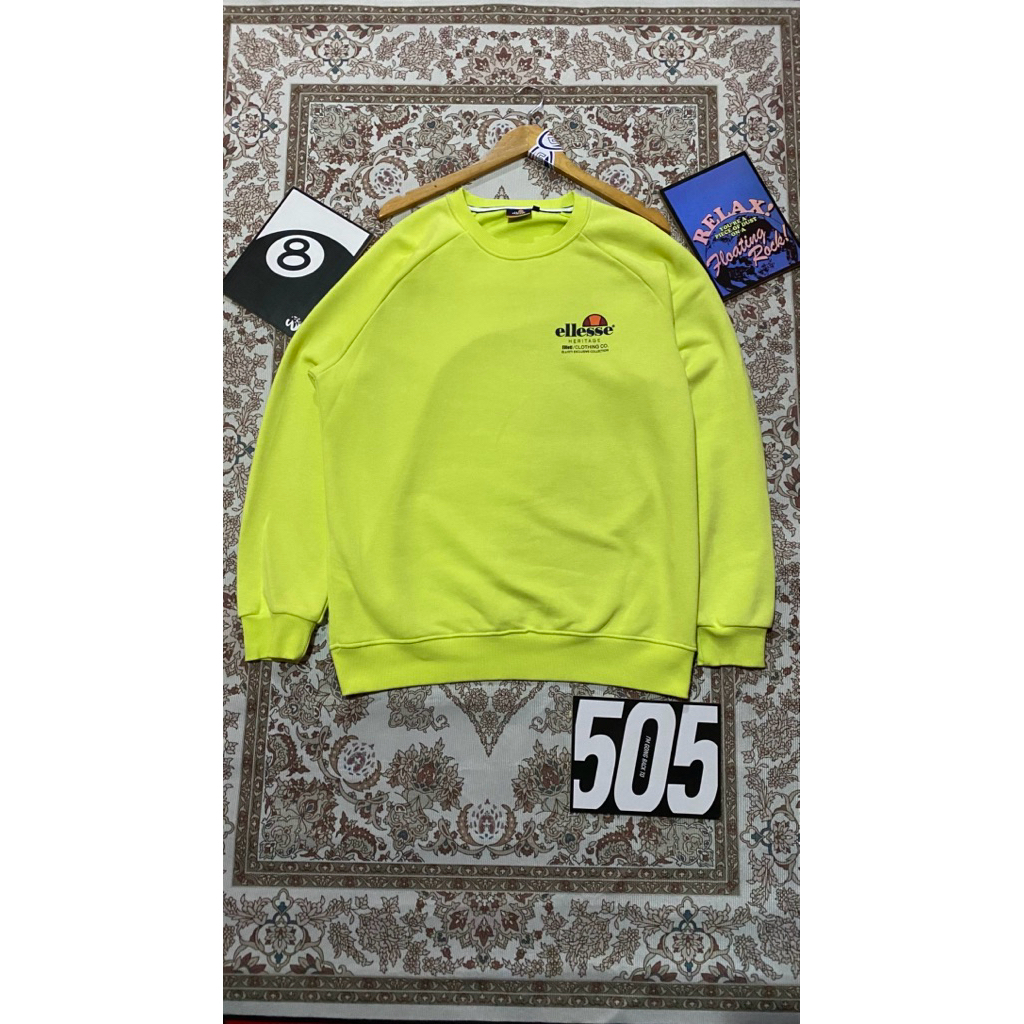 Crewneck ellese dan jaket tracktop