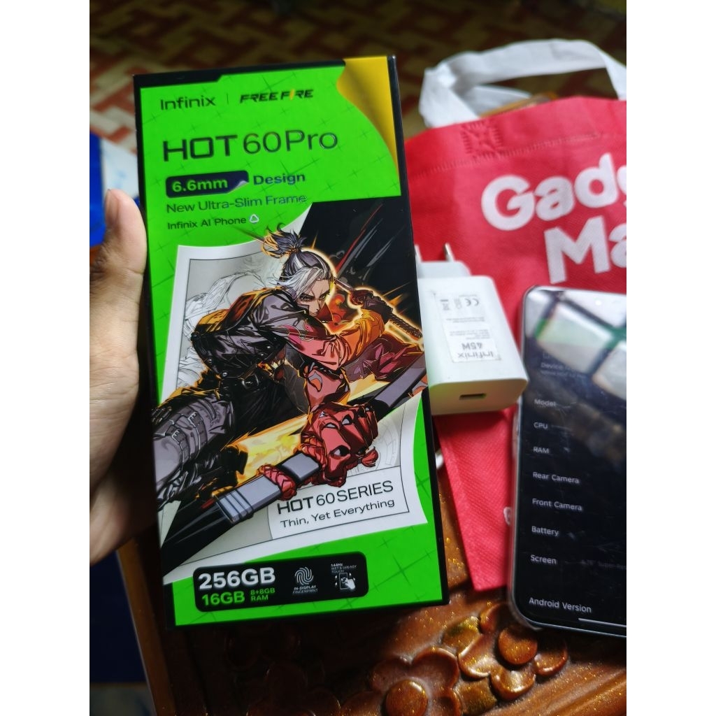 HP Second Murah Infinix Hot 60 Pro