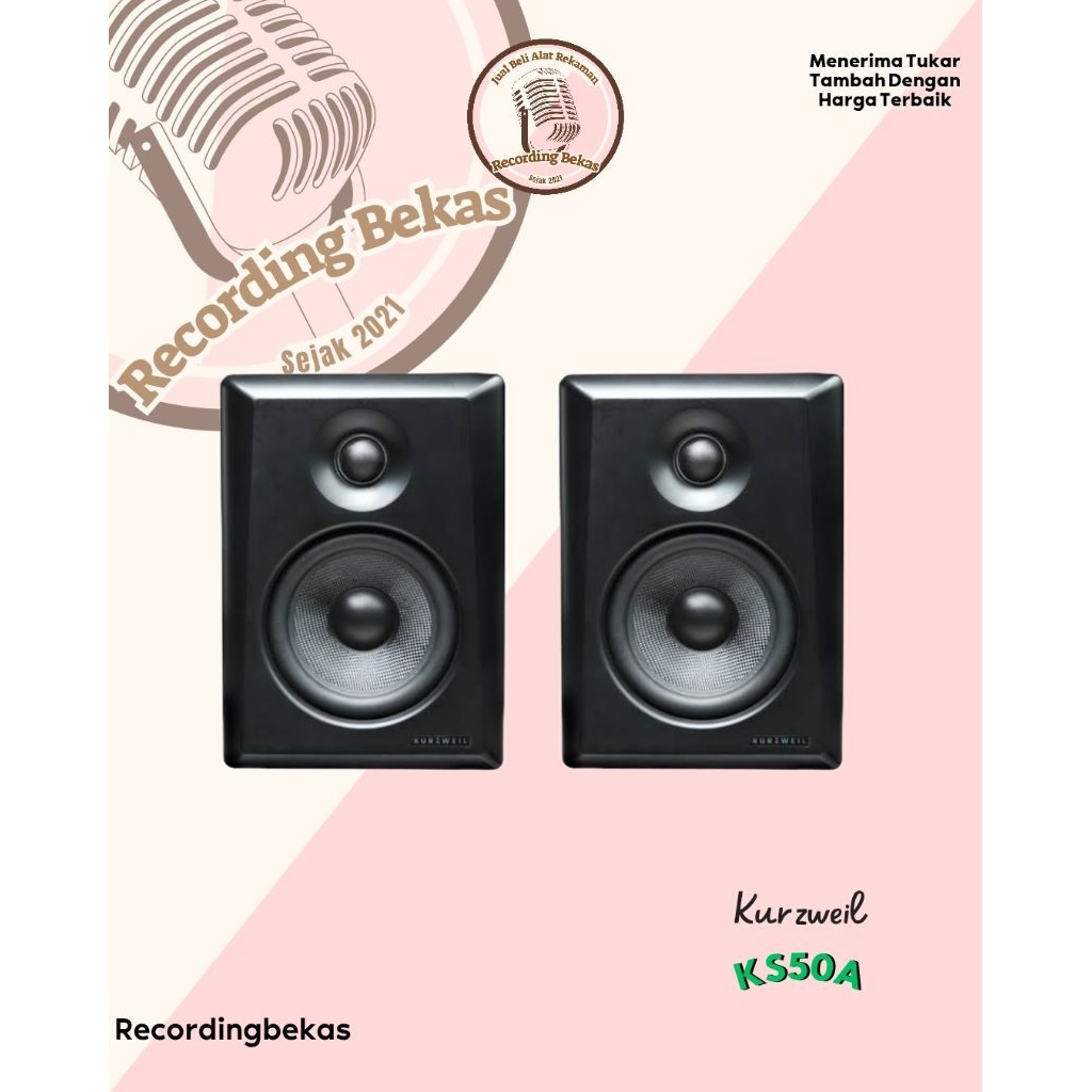 Speaker Monitor Kurzweil Ks50a