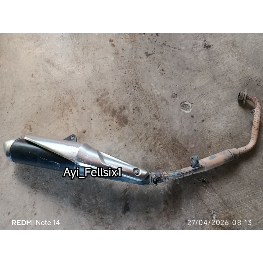 knalpot standar honda cbr 150r lokal k45a