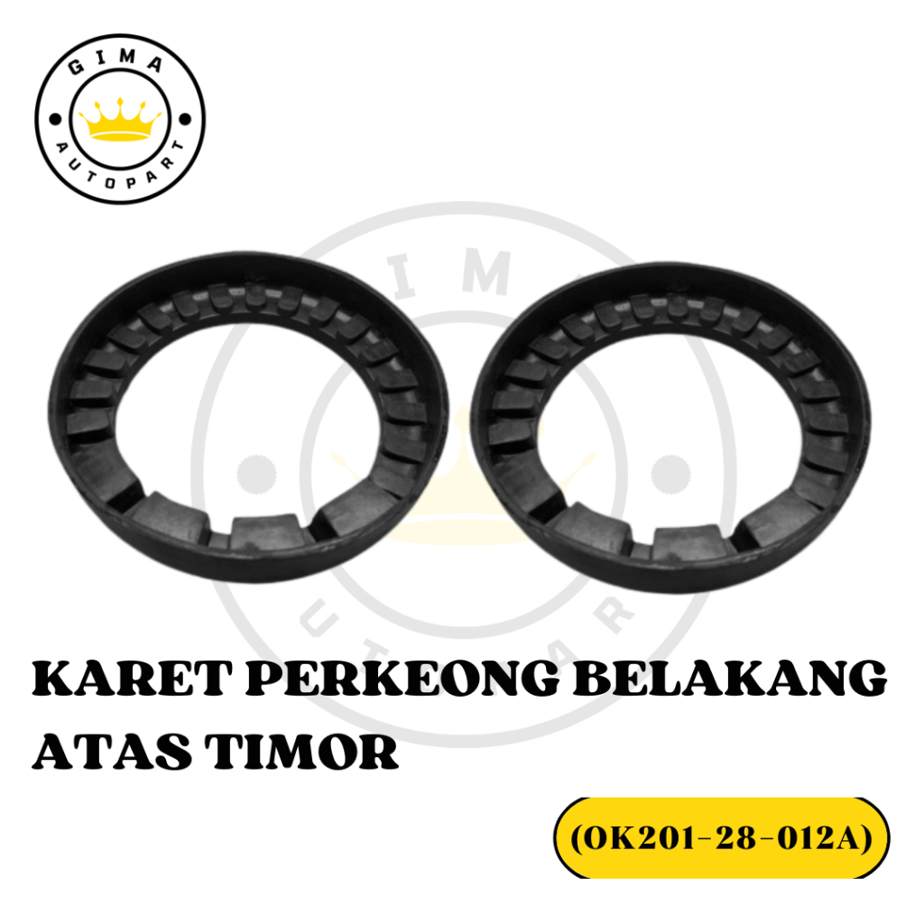 Karet Boot Tatakan Per Keong Perkeong Belakang Atas Mobil Timor | High Quality