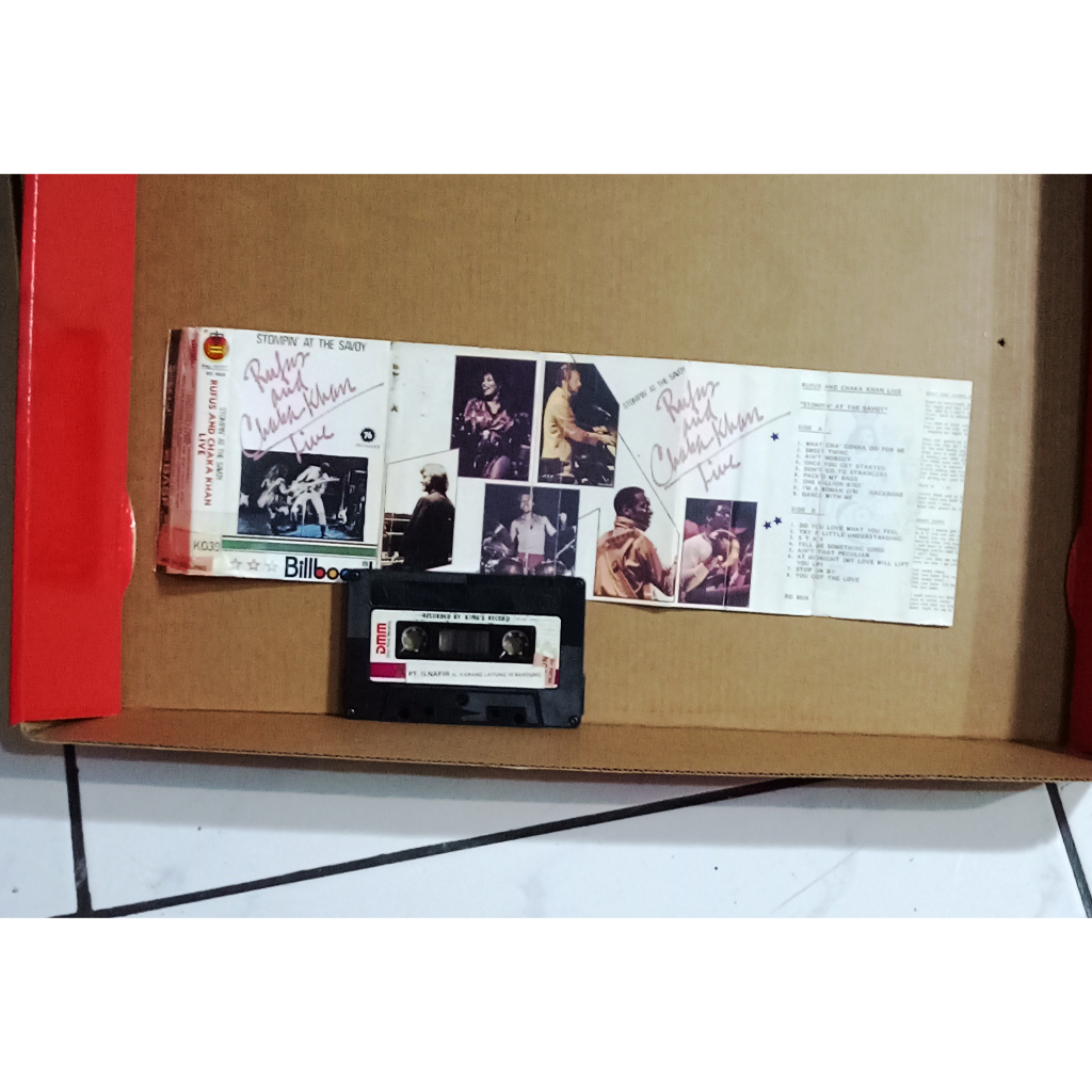 RUFUS & CHAKA KHAN - LIVE - Kaset