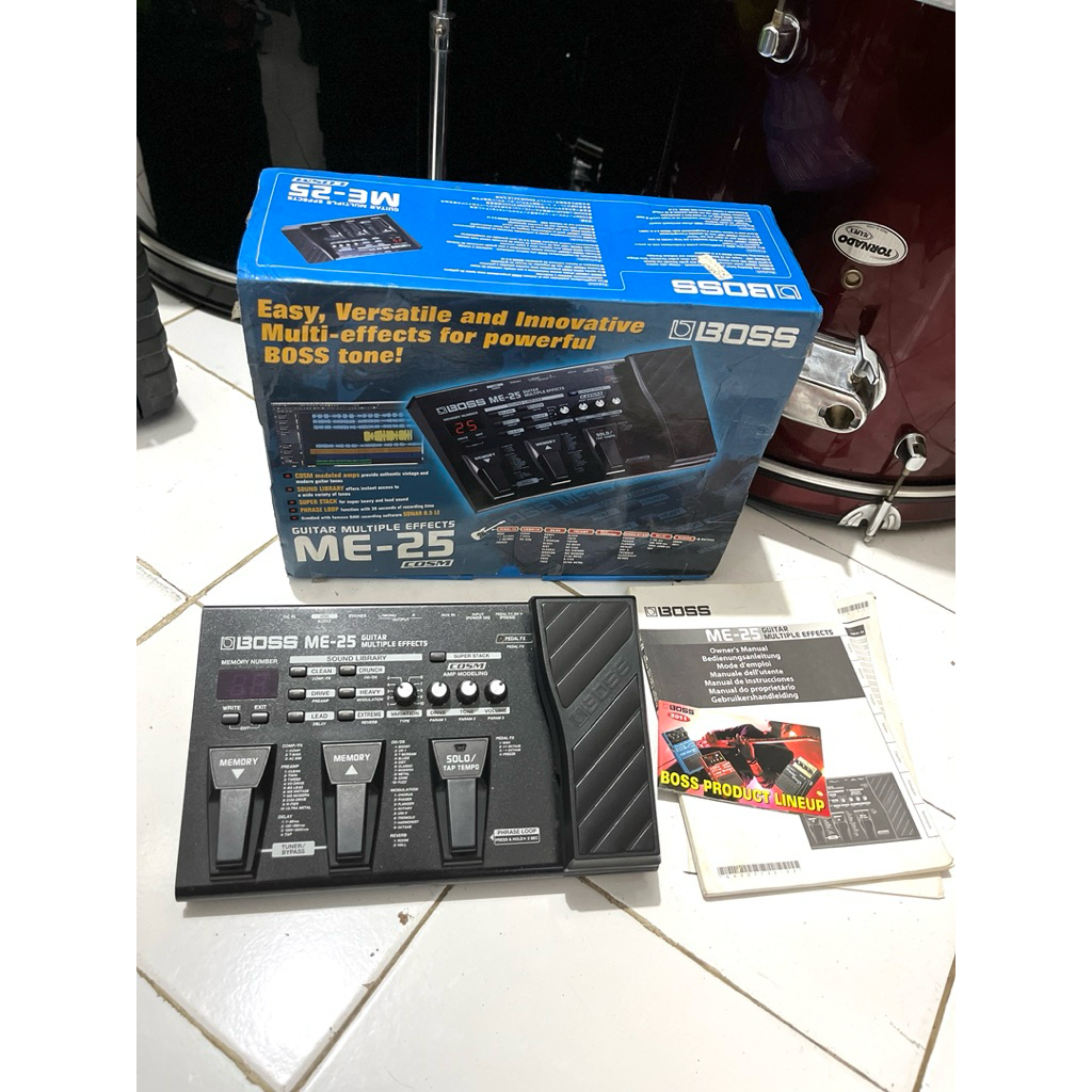 BOSS ME25 efek gitar murmeer‼️