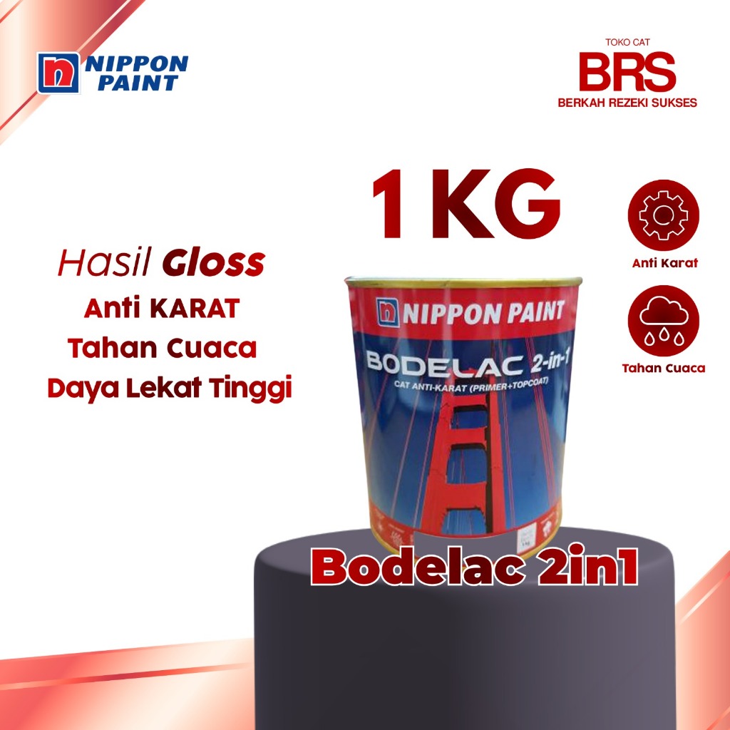 CAT BESI, KAYU NIPPON PAINT BODELAC 1kg NIPPON (5)