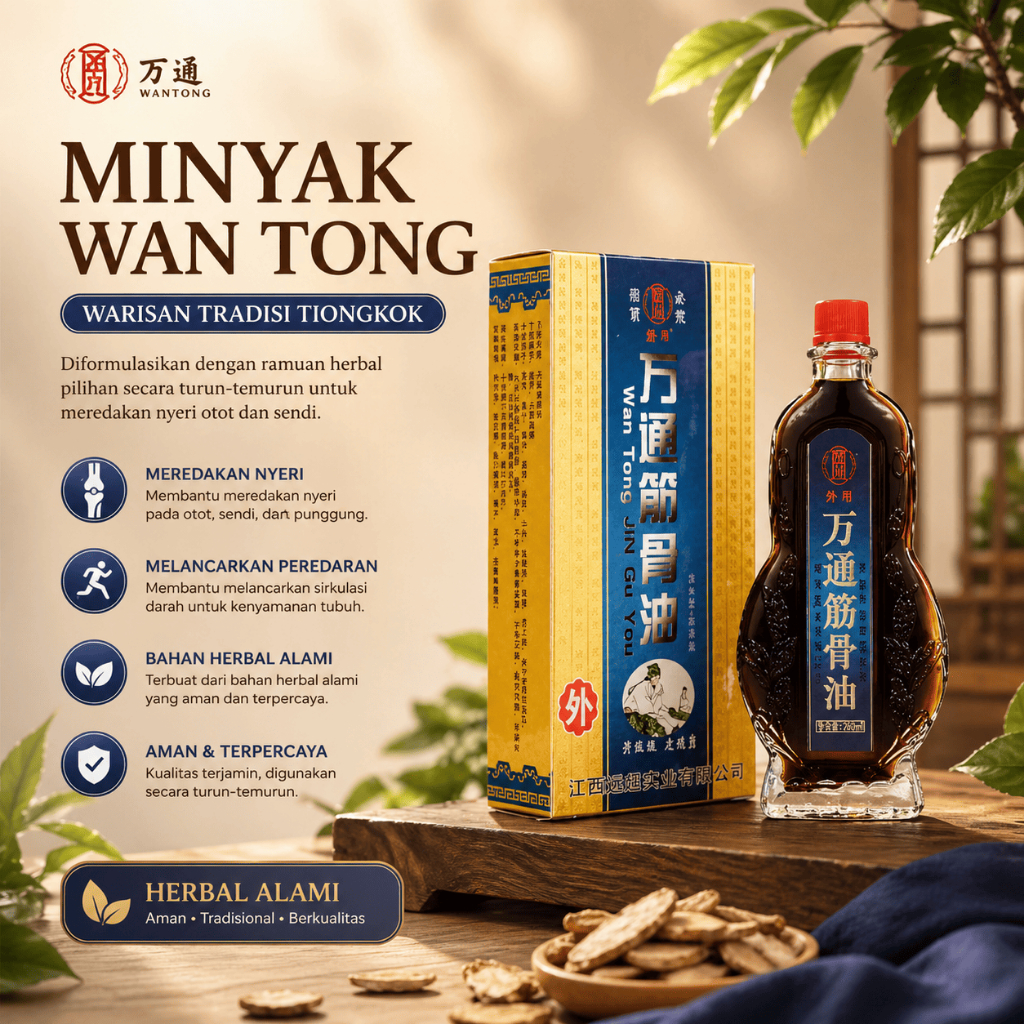 MINYAK ANGIN WAN TONG JING GU YOU 28ml – PEREDA NYERI OTOT & PEGAL LINU